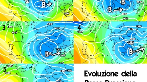 Nuova perturbazione dall'Atlantico. Porterà il freddo!
